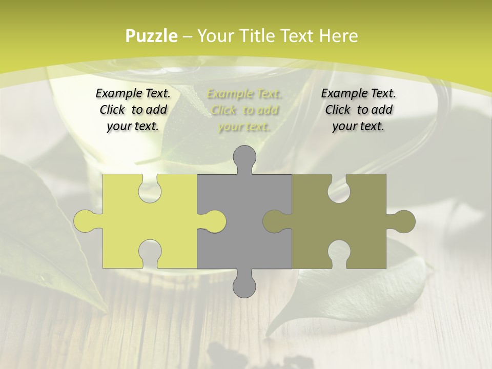 Organic Vertical Refreshment PowerPoint Template