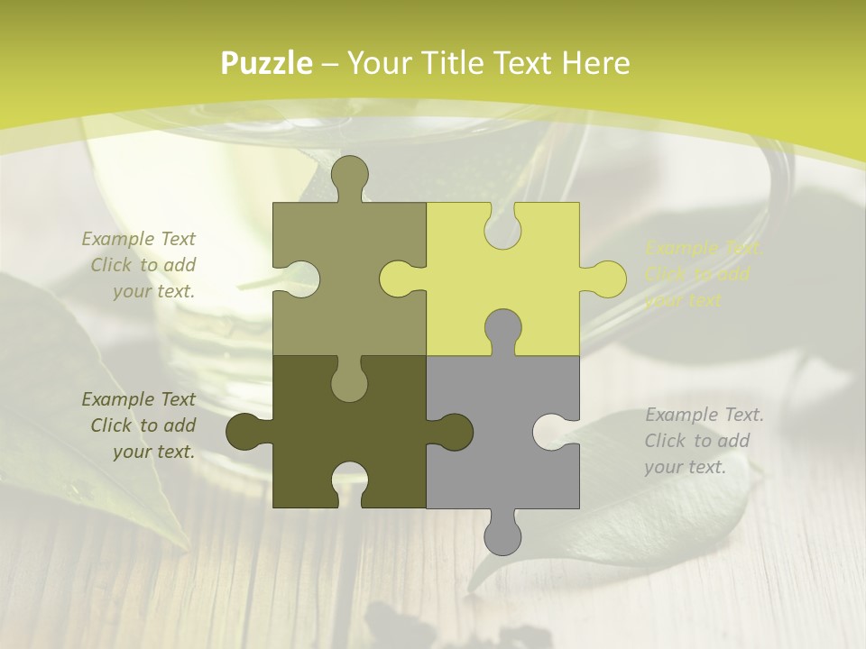 Organic Vertical Refreshment PowerPoint Template