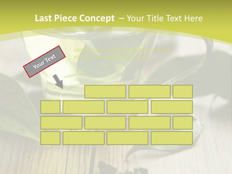 Organic Vertical Refreshment PowerPoint Template