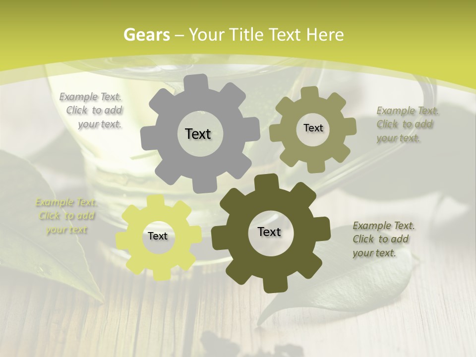 Organic Vertical Refreshment PowerPoint Template