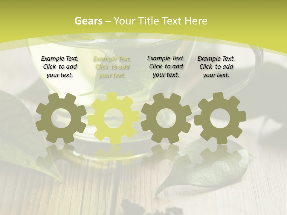 Organic Vertical Refreshment PowerPoint Template