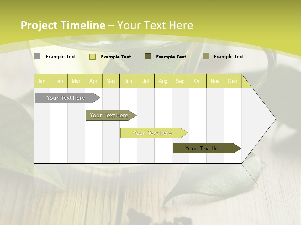 Organic Vertical Refreshment PowerPoint Template