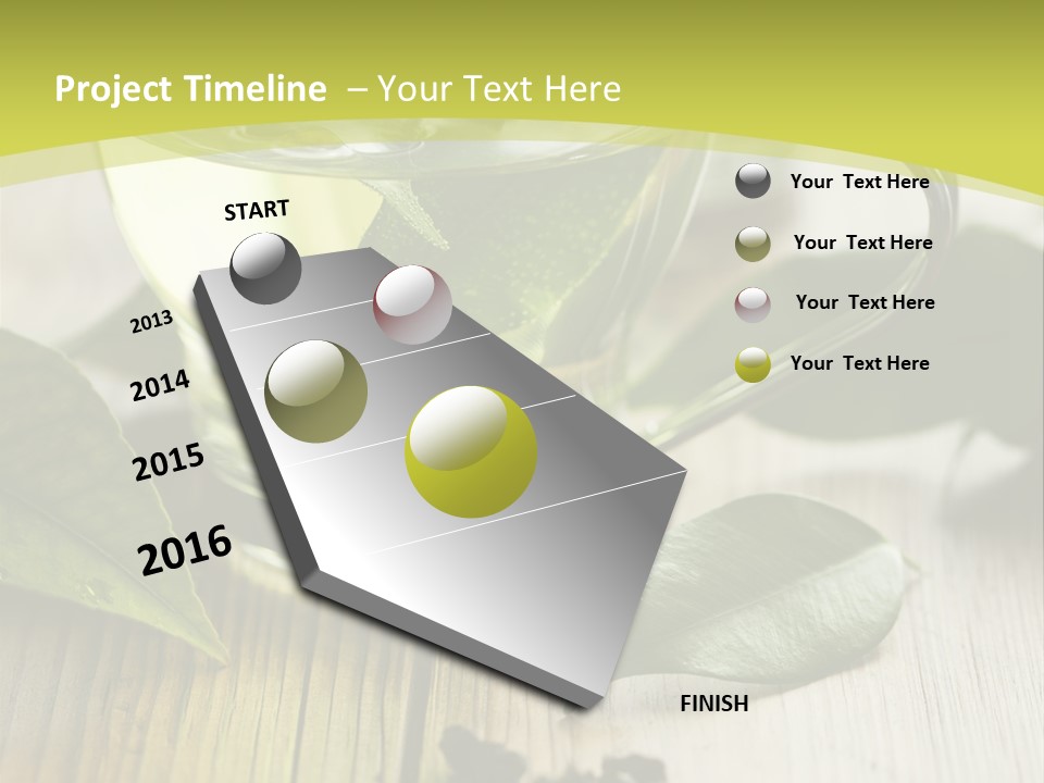 Organic Vertical Refreshment PowerPoint Template