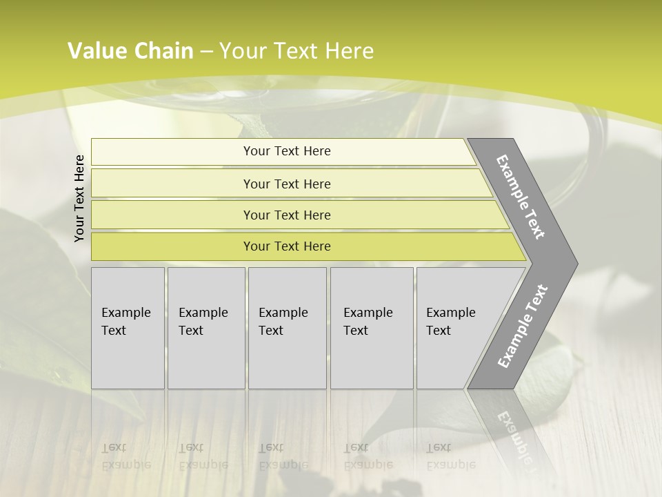 Organic Vertical Refreshment PowerPoint Template