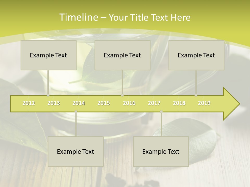 Organic Vertical Refreshment PowerPoint Template