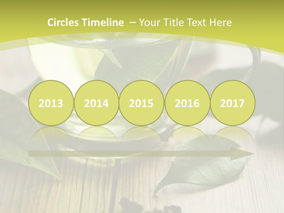 Organic Vertical Refreshment PowerPoint Template