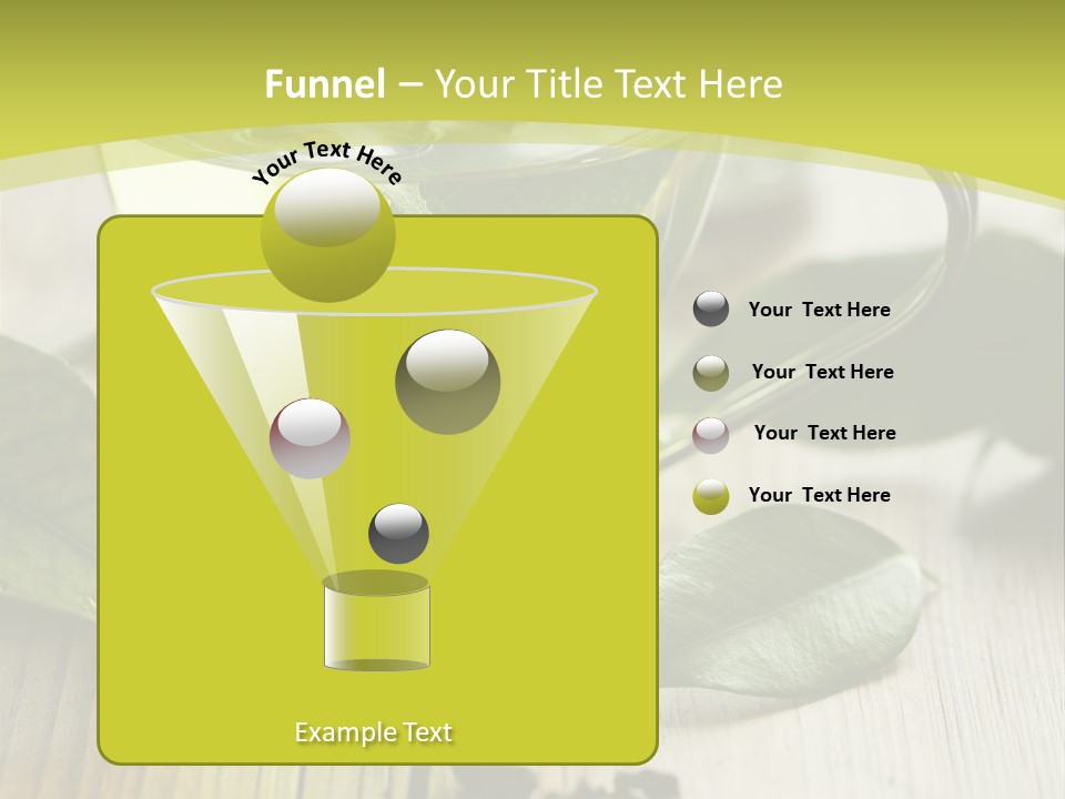 Organic Vertical Refreshment PowerPoint Template