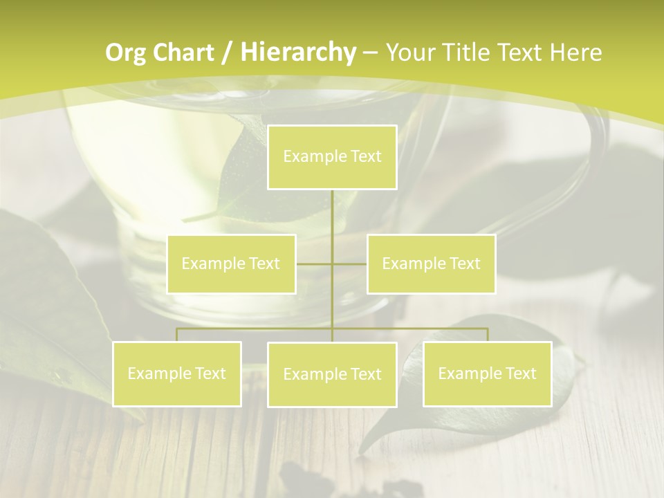 Organic Vertical Refreshment PowerPoint Template