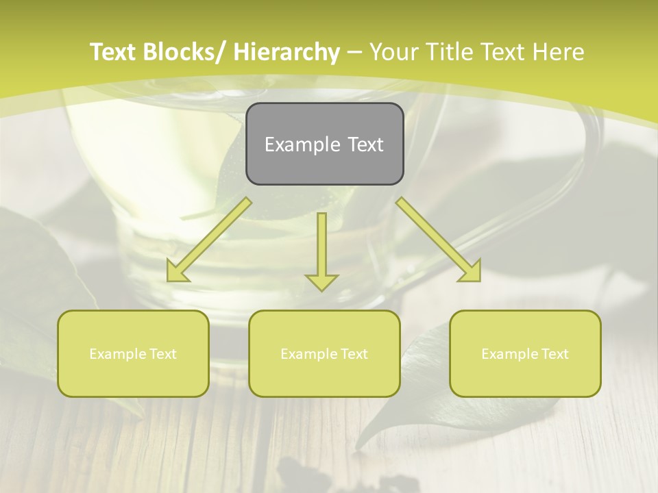 Organic Vertical Refreshment PowerPoint Template