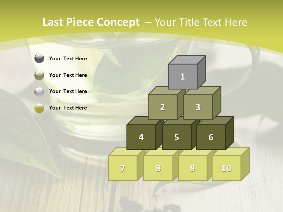 Organic Vertical Refreshment PowerPoint Template