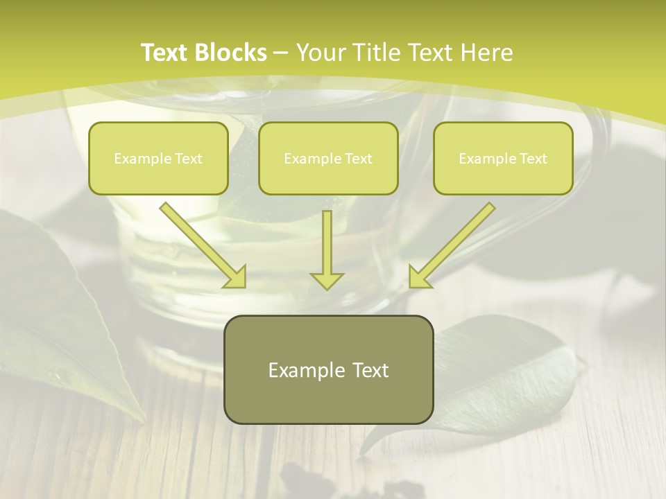 Organic Vertical Refreshment PowerPoint Template