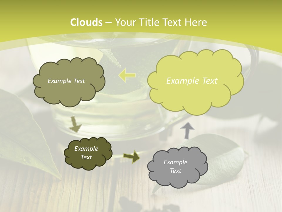 Organic Vertical Refreshment PowerPoint Template