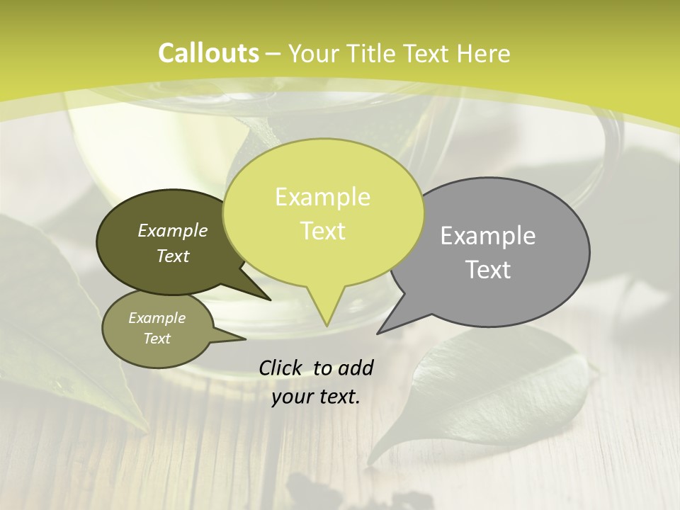 Organic Vertical Refreshment PowerPoint Template