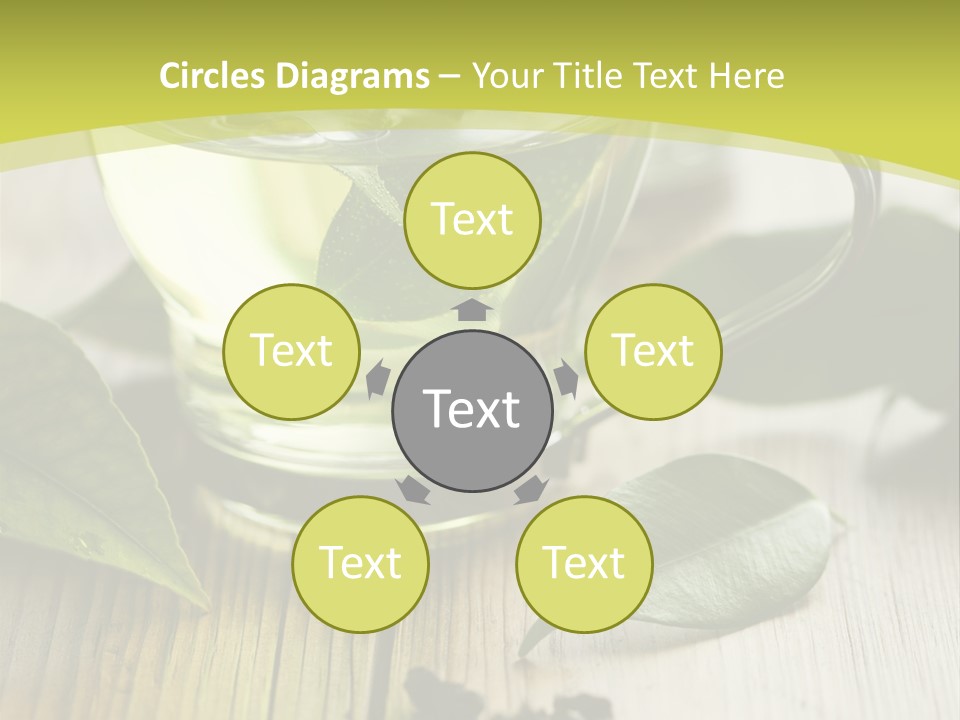 Organic Vertical Refreshment PowerPoint Template