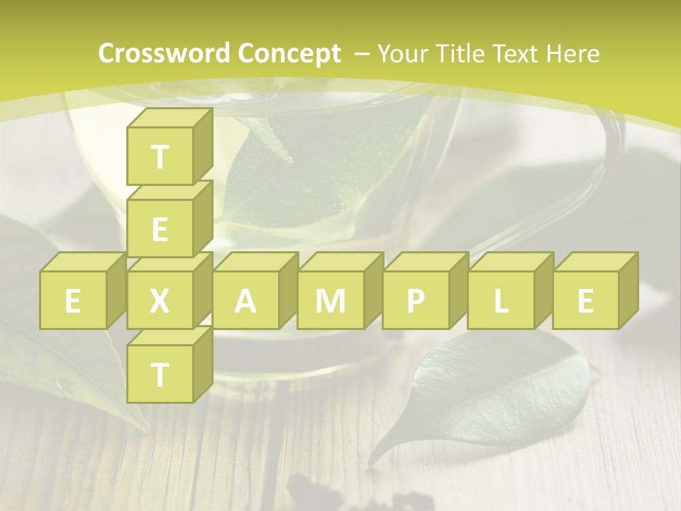 Organic Vertical Refreshment PowerPoint Template