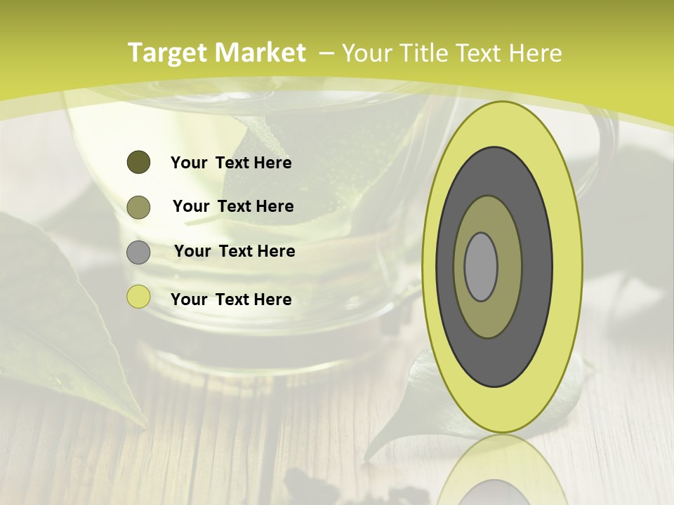 Organic Vertical Refreshment PowerPoint Template