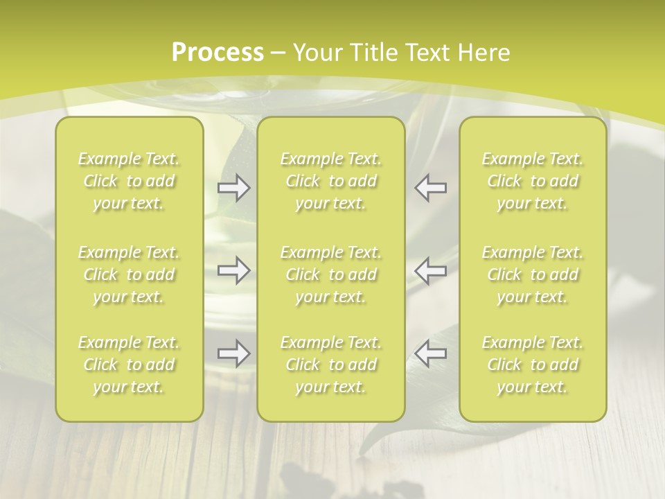Organic Vertical Refreshment PowerPoint Template