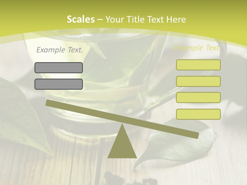 Organic Vertical Refreshment PowerPoint Template