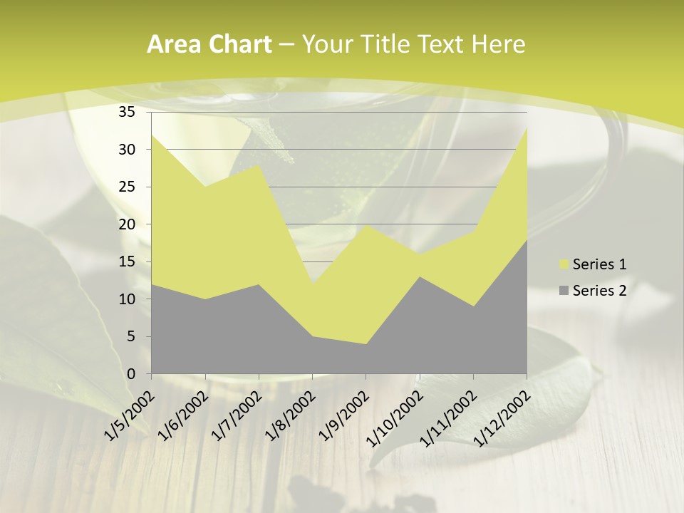Organic Vertical Refreshment PowerPoint Template