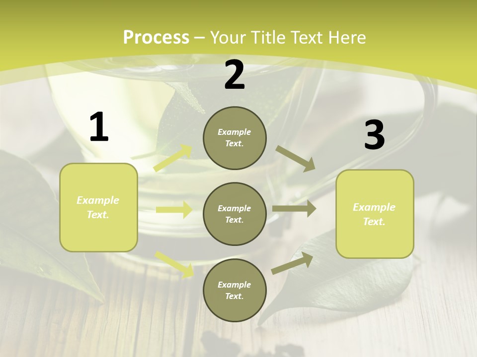 Organic Vertical Refreshment PowerPoint Template