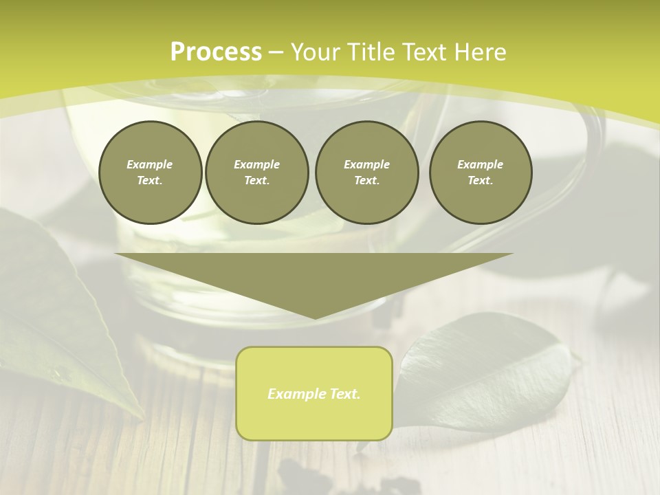 Organic Vertical Refreshment PowerPoint Template