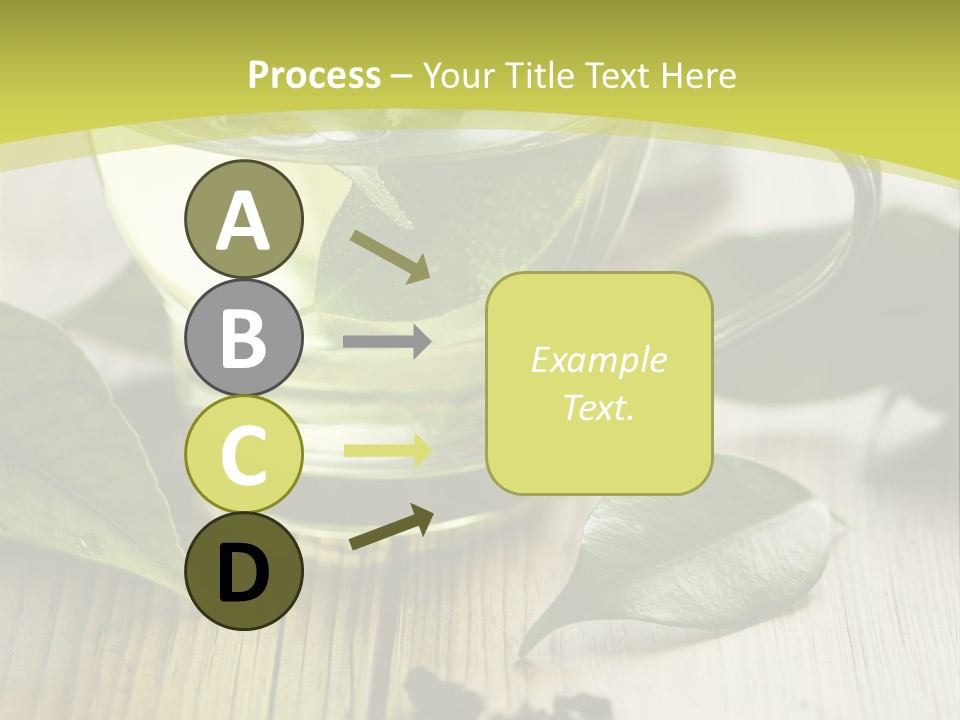 Organic Vertical Refreshment PowerPoint Template