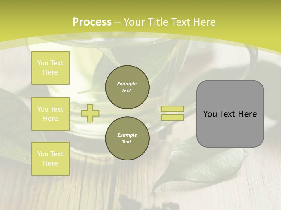 Organic Vertical Refreshment PowerPoint Template