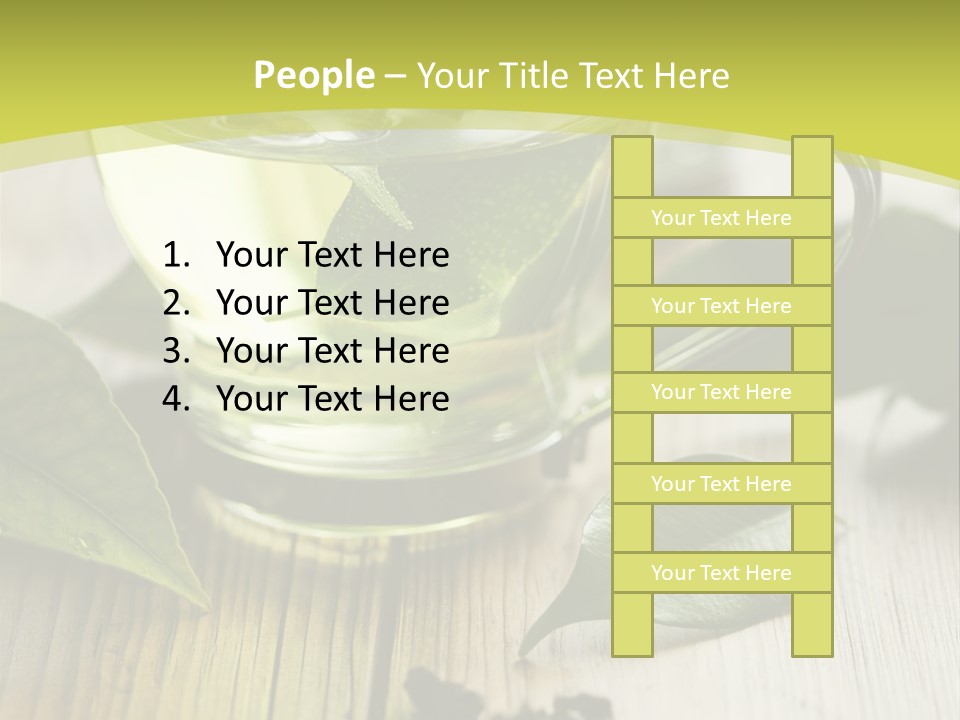 Organic Vertical Refreshment PowerPoint Template
