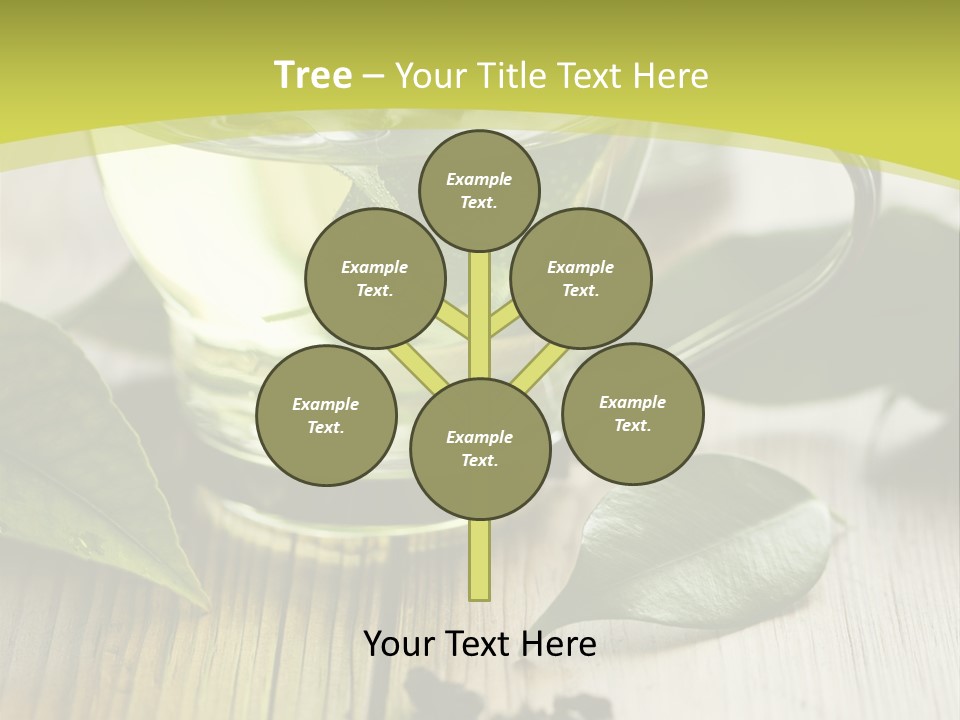 Organic Vertical Refreshment PowerPoint Template