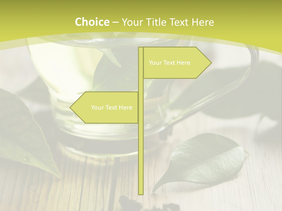 Organic Vertical Refreshment PowerPoint Template