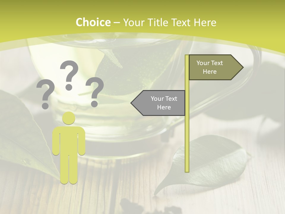 Organic Vertical Refreshment PowerPoint Template