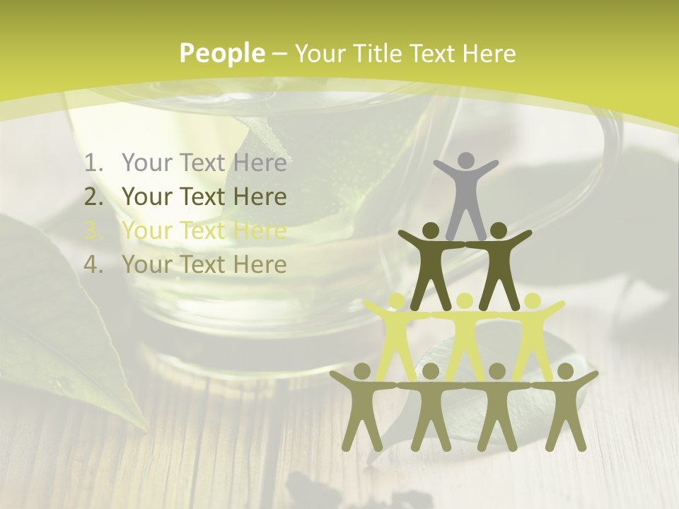 Organic Vertical Refreshment PowerPoint Template