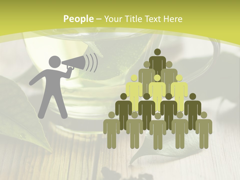 Organic Vertical Refreshment PowerPoint Template