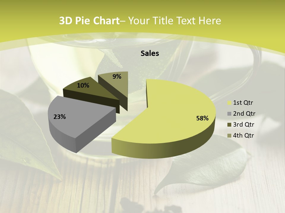 Organic Vertical Refreshment PowerPoint Template