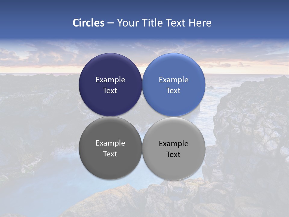 Danger Geyser Touristy PowerPoint Template