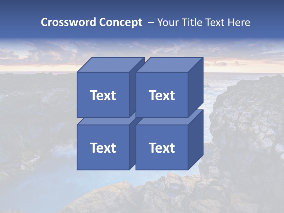 Danger Geyser Touristy PowerPoint Template