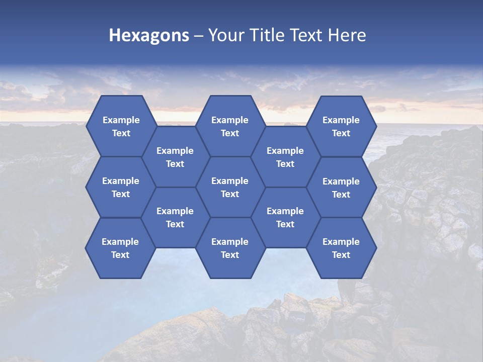 Danger Geyser Touristy PowerPoint Template