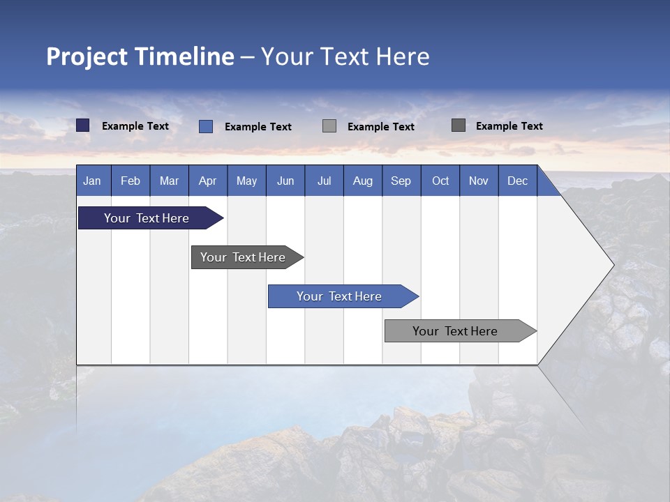 Danger Geyser Touristy PowerPoint Template