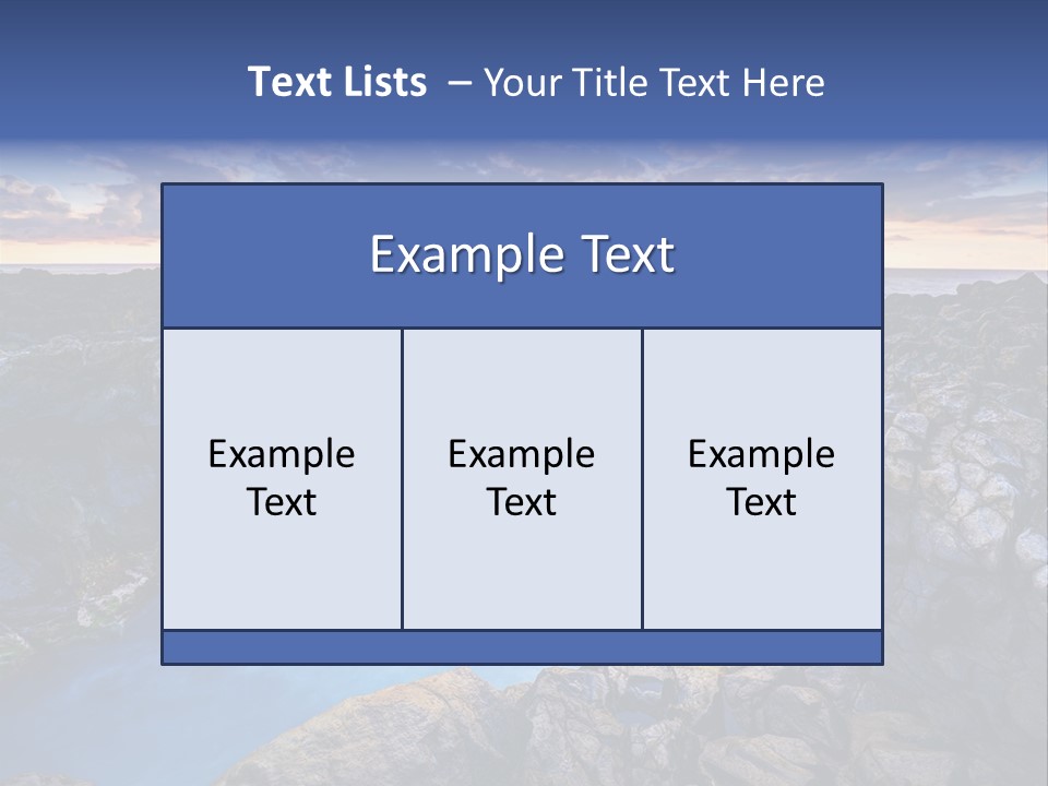 Danger Geyser Touristy PowerPoint Template