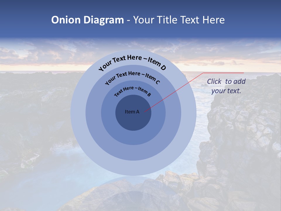 Danger Geyser Touristy PowerPoint Template