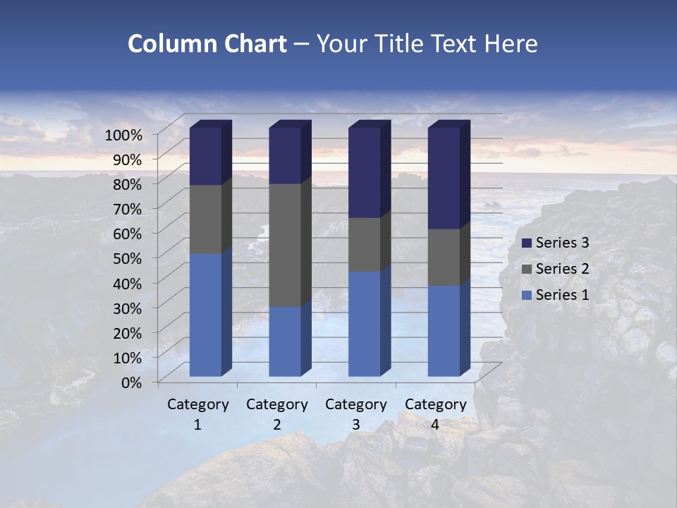 Danger Geyser Touristy PowerPoint Template