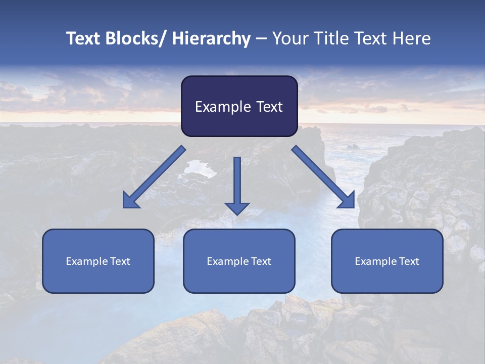 Danger Geyser Touristy PowerPoint Template
