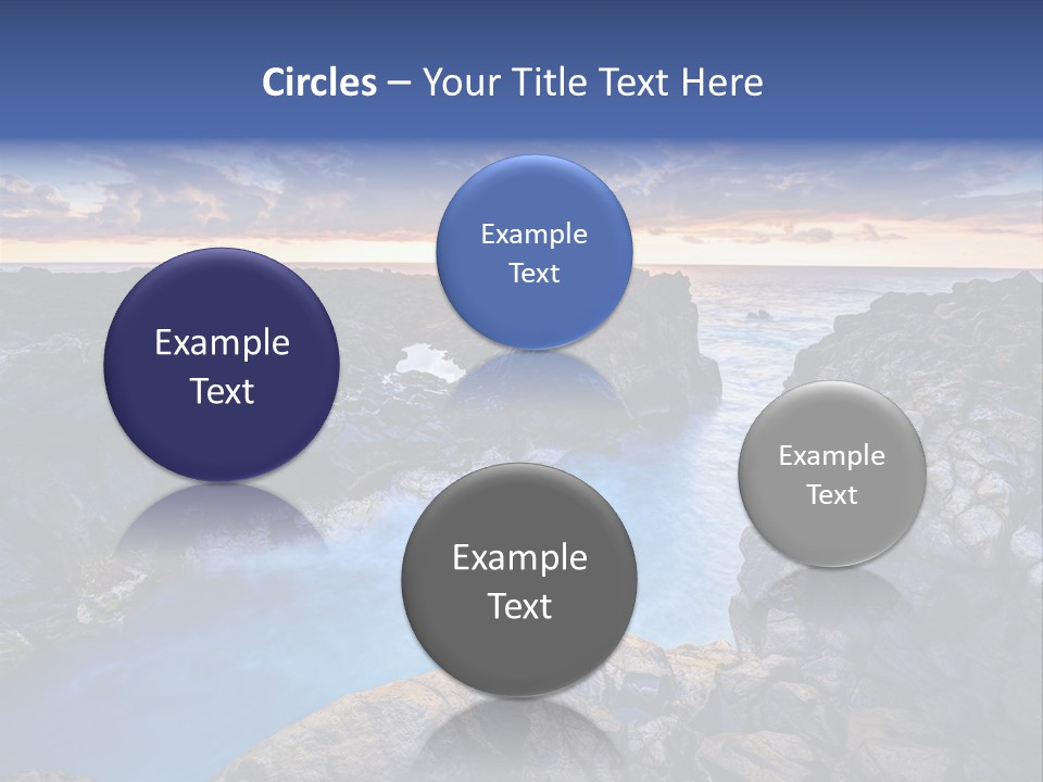 Danger Geyser Touristy PowerPoint Template