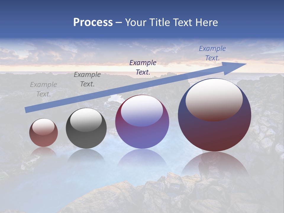 Danger Geyser Touristy PowerPoint Template