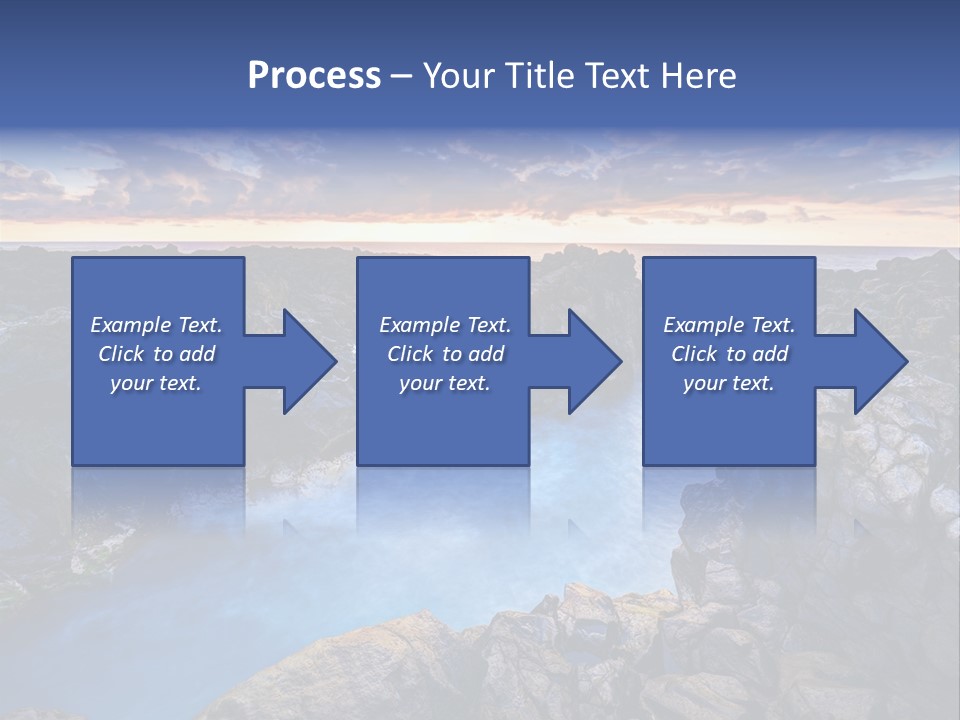 Danger Geyser Touristy PowerPoint Template