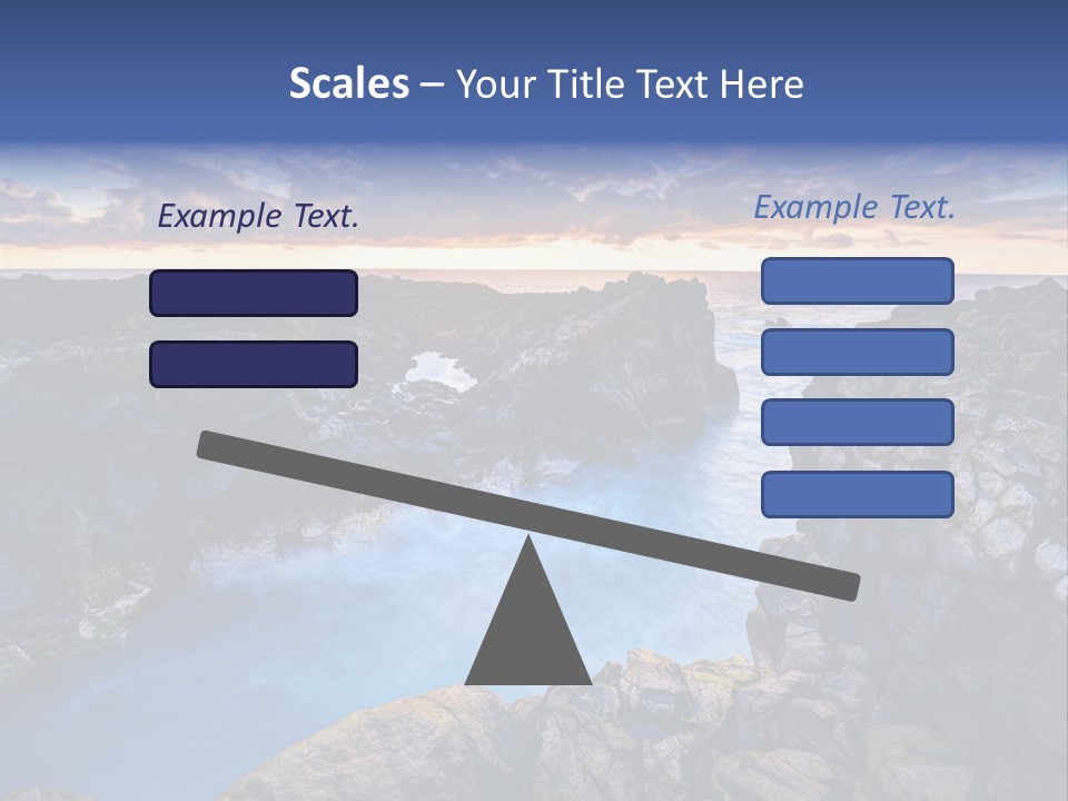 Danger Geyser Touristy PowerPoint Template