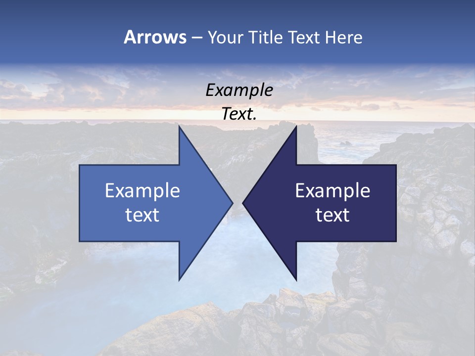 Danger Geyser Touristy PowerPoint Template