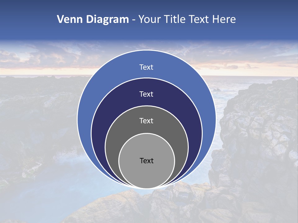 Danger Geyser Touristy PowerPoint Template