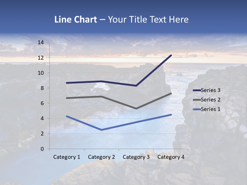 Danger Geyser Touristy PowerPoint Template