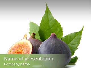 Nutrition Exotic Round PowerPoint Template